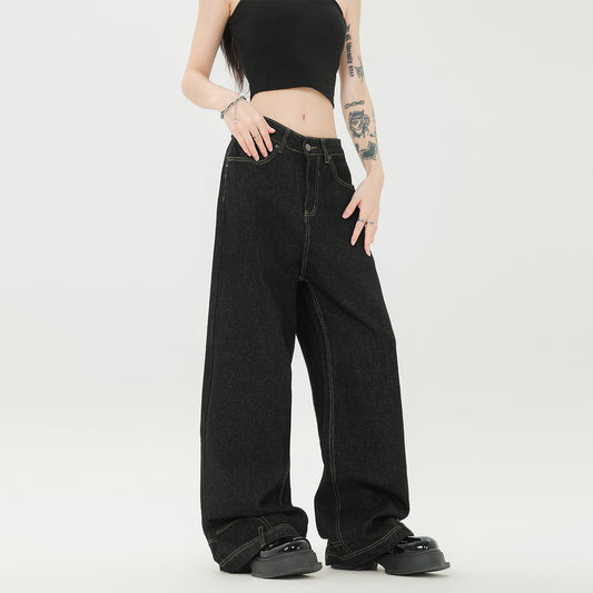 Amerikaanse Designer Omgekeerde Washed Jeans voor Unisex