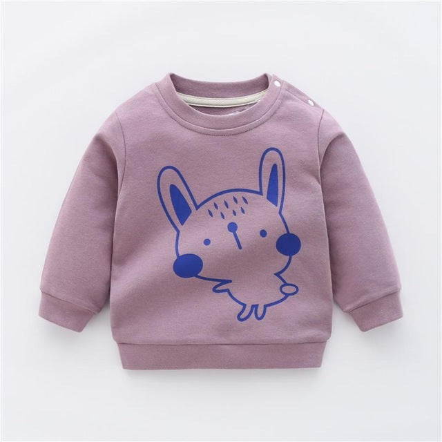 Casual Sweatshirt met Print voor Kinderen