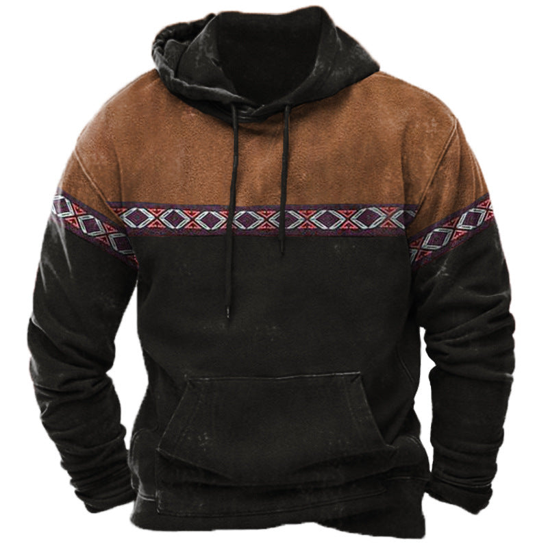 Digitale Print Heren Hoodie
