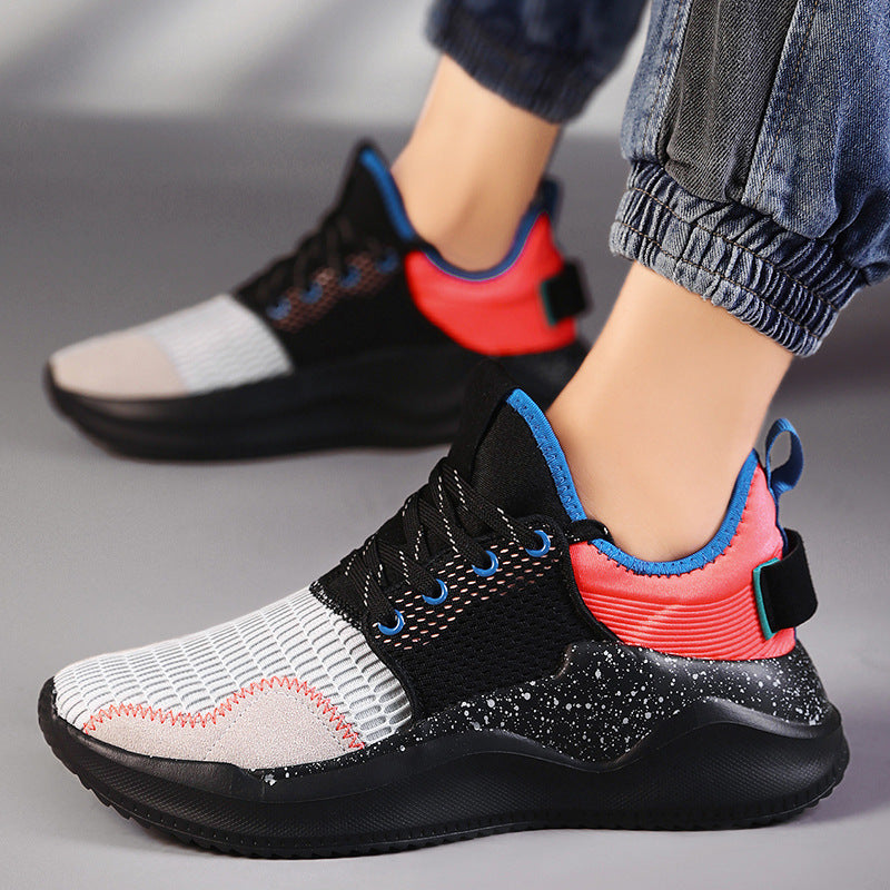 Amerikaanse Uniek Ontwerp Casual van Mesh Antislip Hardloop/ Sportsneakers met Veters voor Unisex