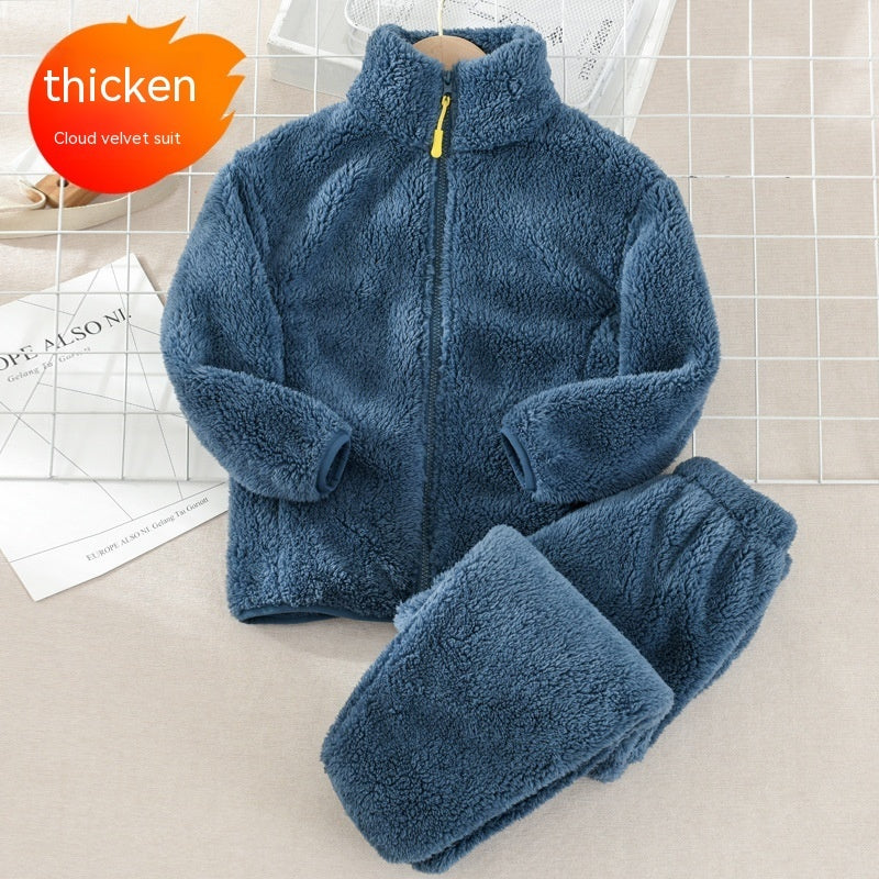 Flanellen Winter Huispak 2delig voor Kinderen