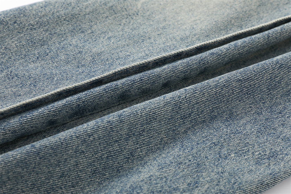 American Designer Casualr Washed Jeans voor Heren/ Jongens