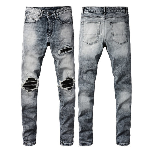 American Desinger Trendy Retro Ripped Jeans voor Heren & Jongens