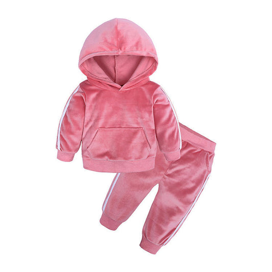Tweedelig Winter Set Hoodie & Broek voor Kinderen