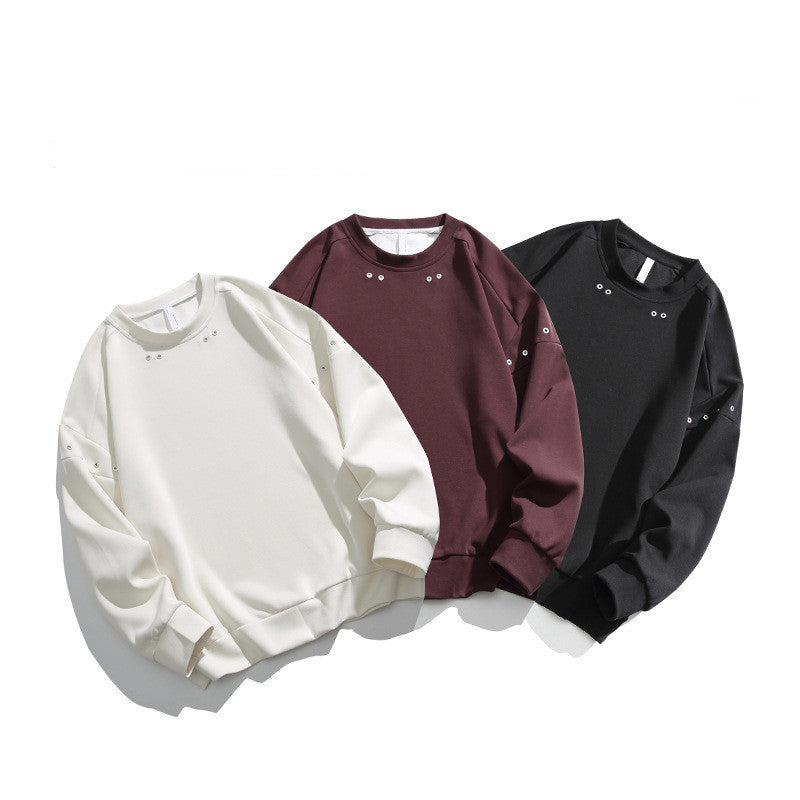 Mode Amerikaanse Retro Patchwork Sweatshirt voor Unisex