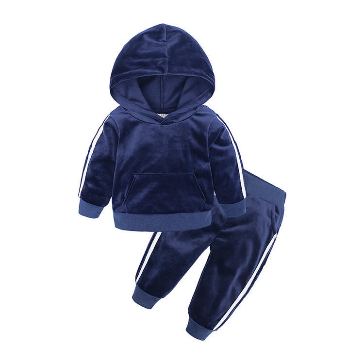 Tweedelig Winter Set Hoodie & Broek voor Kinderen