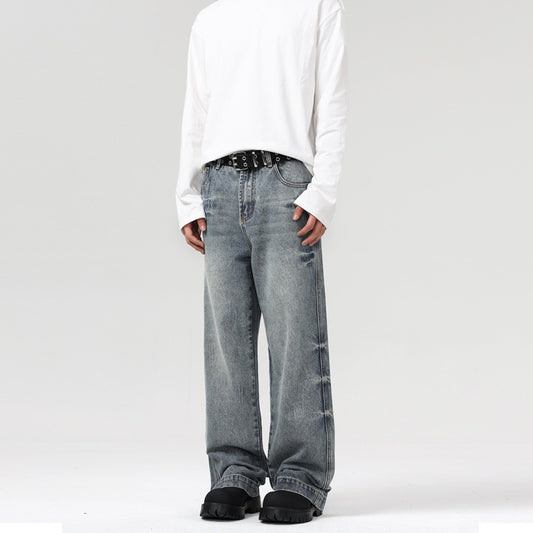 American Retro Cleanfit Straight Jeans voor Heren/ Jongens