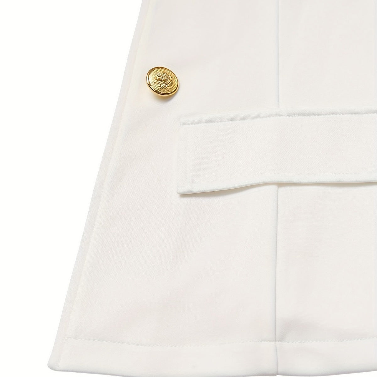 Casual Temperament Effen Kleur 2-delige Pak met / zonder Bedrukking * Blazer met Knopen & Pantalon met Trekkoord * voor Dames & Meiden