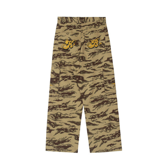 American Designer High Street Camouflage Jeans voor Heren