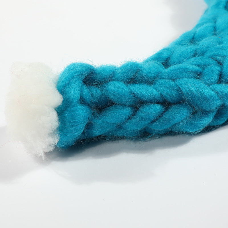 Kerstmis Warme Feestelijke Schattige Pluche Muts met Pompon