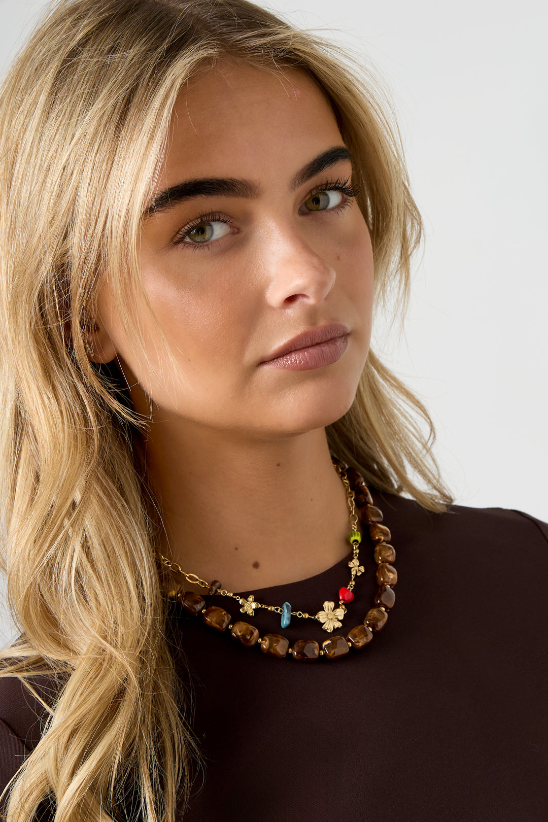 Acryl kralenkettingen Kralen Retro Daily Classic-serie Damessieraden