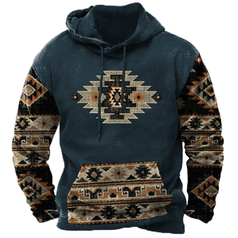 Digitale Print Heren Hoodie